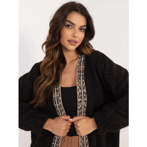 Fashion Hunters Black Women's Cardigan