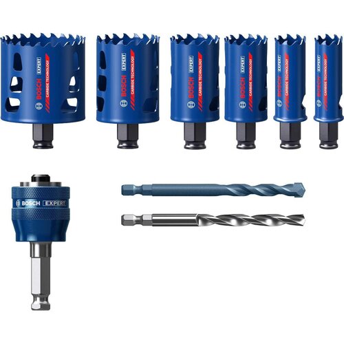 Bosch Komplet EXPERT Tough Material testera za otvore od 22/25/35/40/51/68 mm, 9-delni set - 2608900446 Cene