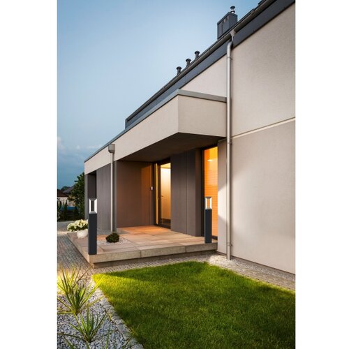 Eglo Riforano LED zunanja svetilka za pot (10 W, Do x &amp;Scaron; x V: 6 x 11 x 77 cm, Črna, IP44) Slike