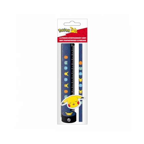 LA PLUME DOREE Pokemon - Pikachu Stationery 4 in 1 Set Cene