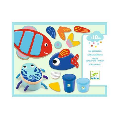 Djeco Kreativni set z modelirno maso – morska bitjeca Cene
