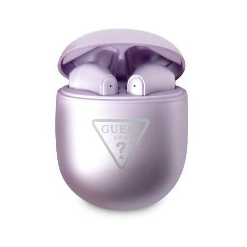 Guess bluetooth tws slu&amp;scaron;alke GUTWST82TRU + docking station vijolične, (21832952) Slike