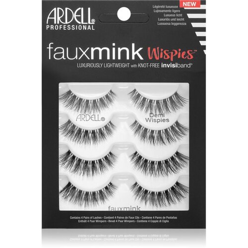 Ardell FauxMink Wispies umetne trepalnice veliko pakiranje Demi Wispies 4 kos Cene