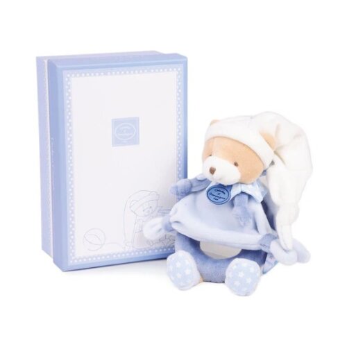 Doudou Plišana zvečka - plavi meda 20 cm ( DC2713 ) Cene