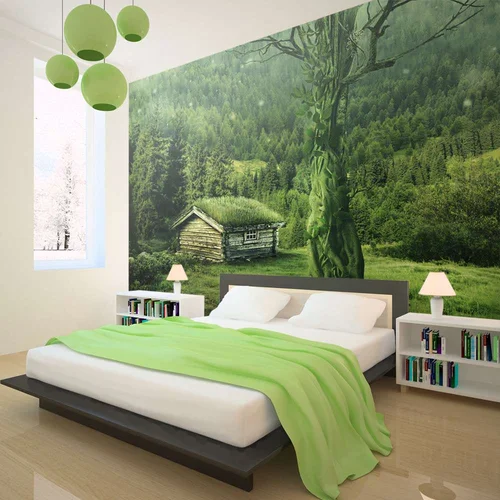  tapeta - Green seclusion 350x270