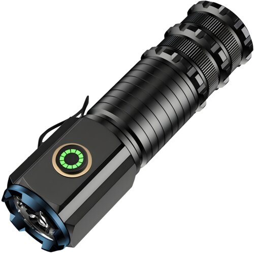 IZMAEL Taktička LED svjetiljka s magnetom - Crna Cijene
