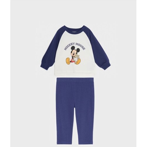 Sinsay Pamučni komplet: majica dugih rukava i hlače Mickey Mouse Cijene