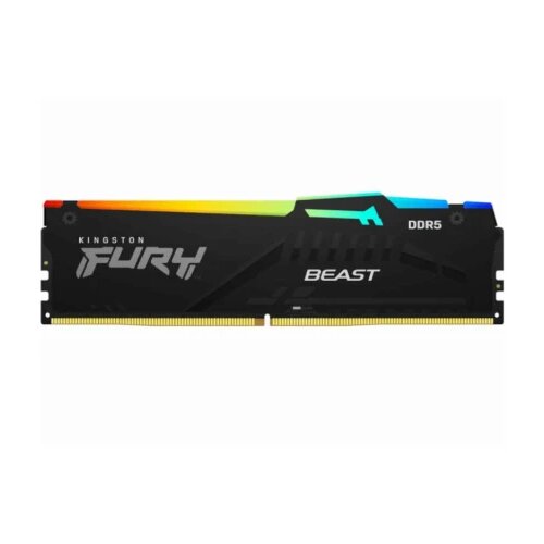 Kingston memorija 16GB/DIMM/DDR5/6400MHz/CL32/FURY beast rgb xmp Cene