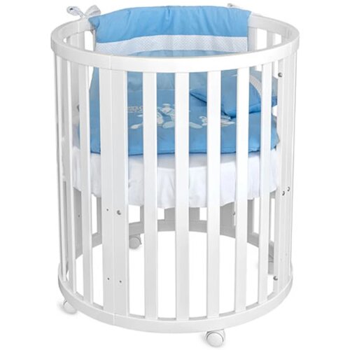Bebi Snovi Krevetac za bebe Jezgro Okrugli, Beli Cene