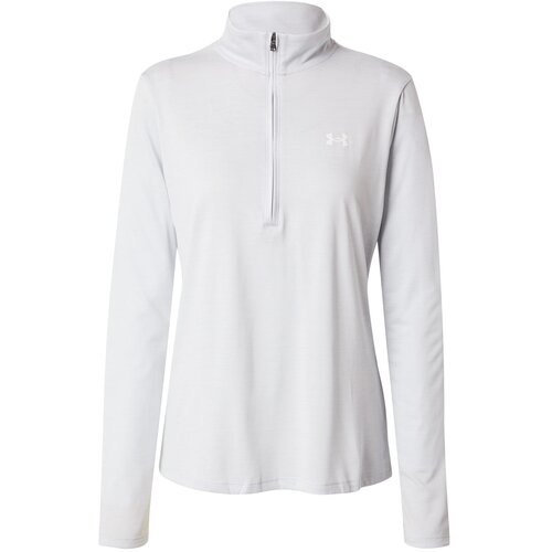 Under Armour Športen pulover 'Tech Twist' svetlo siva / bela Cene