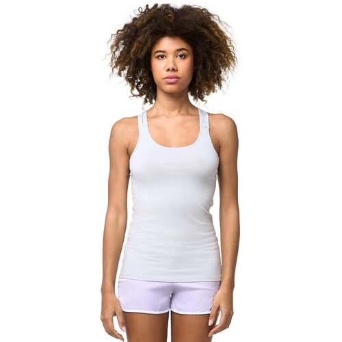 Leone 1947 Majice brez rokavov Woman Tank Be Glam Siva Slike