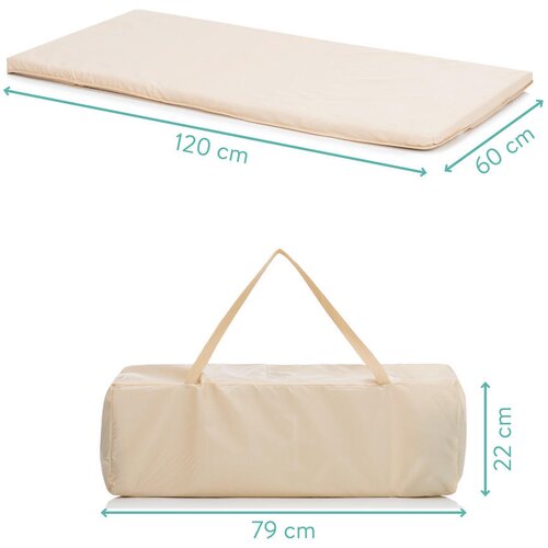 Fillikid PRENOSNA POSTELJICA 125/65/76 cm bež Slike