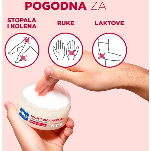 Mixa 10 u 1 Cica obnavljajuća mast, 150ml Slike
