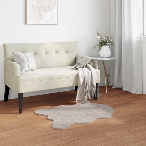  Protuklizni tepih od umjetnog zečjeg krzna OLITE Bež 50 x 80 cm Cijene