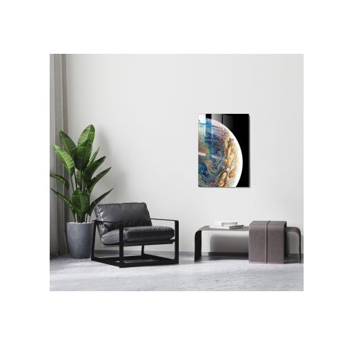 Wallxpert dekorativna slika od kaljenog stakla earth 1 (uv 512) 45 x 65cm Slike