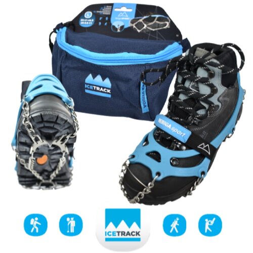 VERIGA LESCE Dereze Veriga Ice Track (L, 41 - 44, modra barva) Cene