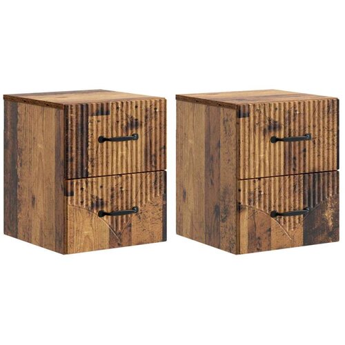 Stenski nočni omarici 2 pcs Star les 34,5 x 33 x 40 cm, (5000209516) Cene