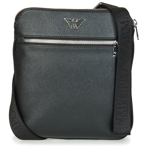Emporio Armani business flat messenger bag crna Slike
