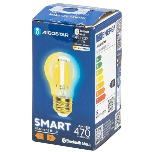Aigostar led sijalica filament G45 E27/4,5W/230V 2700-6500K Slike