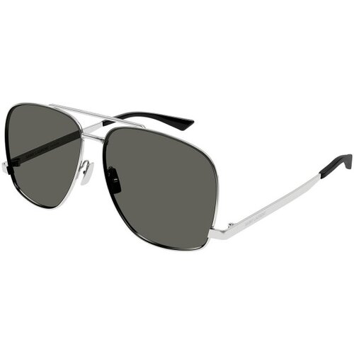 Saint Laurent SL653LEON 001 ONE SIZE (59) Srebrna/Siva Slike