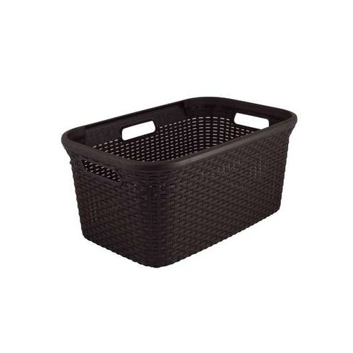 Curver Ko&amp;scaron;ara za perilo Keter Deco Ratan (45 l, 59 x 38 x 27 cm, rjava) Slike