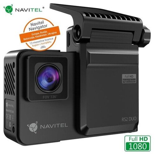 Navitel avto kamera RS2DUO 2v1 (sprednja in notranja), Full HD 1080p Cene