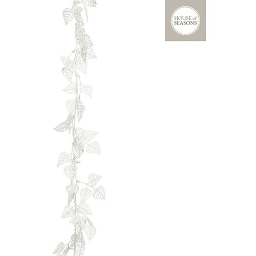  Novogodišnje giralnda - Garland leaves 180cm 1143449 - White - EDL Cene