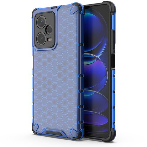 HURTEL Armored hybrid etui za Xiaomi Redmi Note 12 Pro+ Honeycomb blue, (21896723) Cene