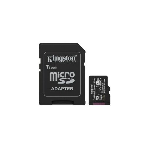 Kingston microSD 128GB Class10Canvas Select Plus150MBs Read,Class 10 UHS-I Cijene
