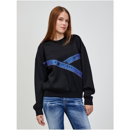 Karl Lagerfeld Black Women's Sweatshirt - Women Slike