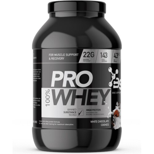 Basic Supplements Whey Protein Pro, Bela čokolada i kolačići, 4.3kg Cene
