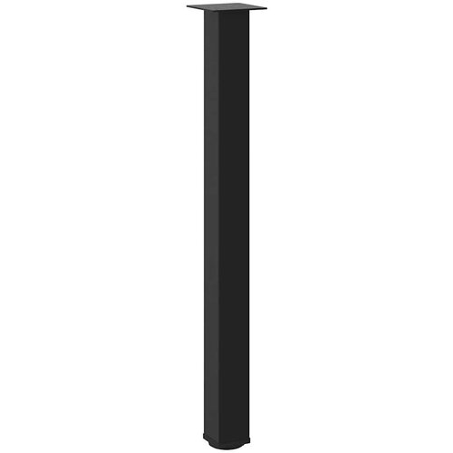 VidaXL noge stolića za kavu 4 kom crne 100-102 cm čelik Slike