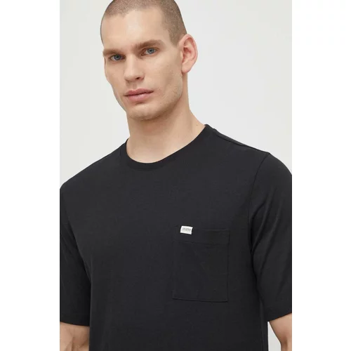 Fjallraven Pamučna majica x Specialized za muškarce, boja: crna, bez uzorka, F22035