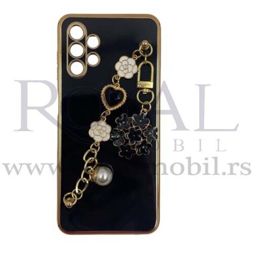  futrola elegant sa priveskom za samsung A235 galaxy A23 crna Slike