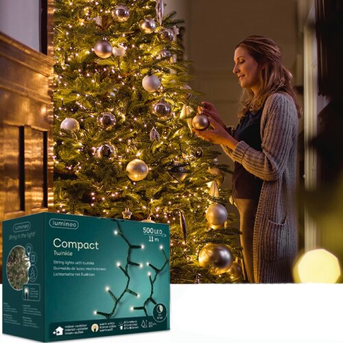  Novogodišnja LED sijalica za jelku 150cm-180cm 500L Toplo bela Lumineo Compact 495348 Cene