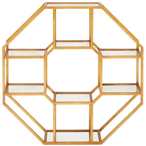 Premier Housewares Večnivojska kovinska polica v naravni barvi 92 cm Zariah &amp;ndash; Slike