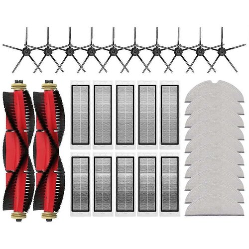 INORCO Za S5 / S5 Max / S6 / S6 MaxV / S6 Pure / E4 / E5 / S51 / S52 / S55 Glavna stranska krtača Filter Mop Dodatki, (21872740) Slike