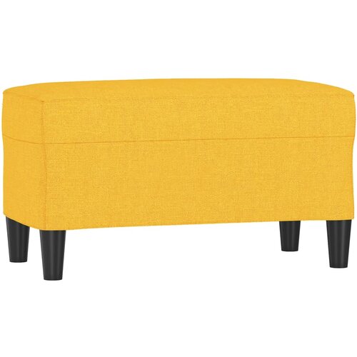 vidaXL Klop svetlo rumena 70x35x41 cm blago, (20955274) Cene