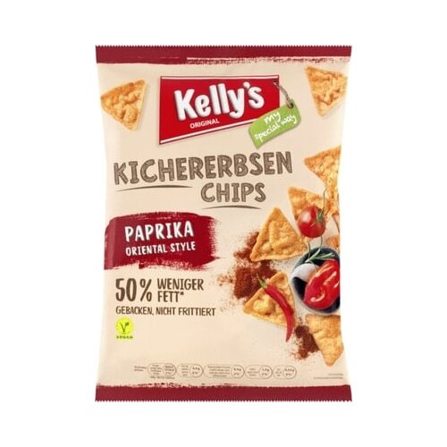 Kelly&amp;#039;s čičerika chips paprika oriental style Slike