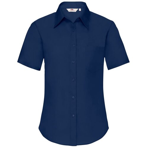 Fruit Of The Loom F18•LADIES SHORT SLEEVE POPLIN SHIRT Slike