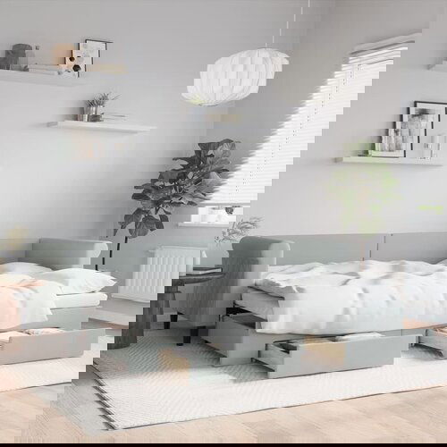 vidaXL Dnevni krevet na razvlačenje svjetlosivi 80 x 200 cm baršunasti Cijene