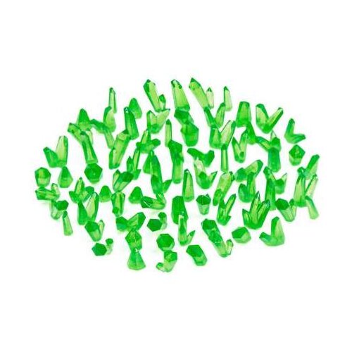 Green Stuff World Green Resin Crystals Small | Zelene smolaste kristale male 6&amp;ndash;10mm (80 kom) Slike