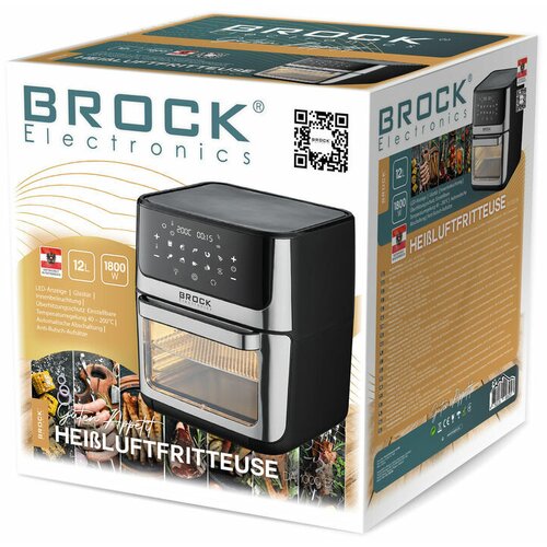 Brock cvrtnik na vroč zrak (air fryer), 12l, da 1000 bk, (21438938) Slike