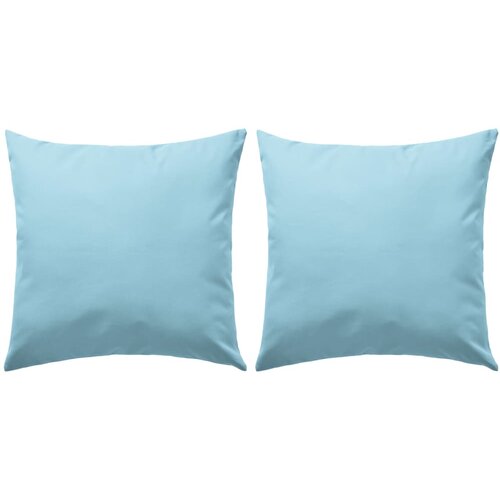 vidaXL Vrtni jastuci 2 kom 45 x 45 cm svjetloplavi Cijene