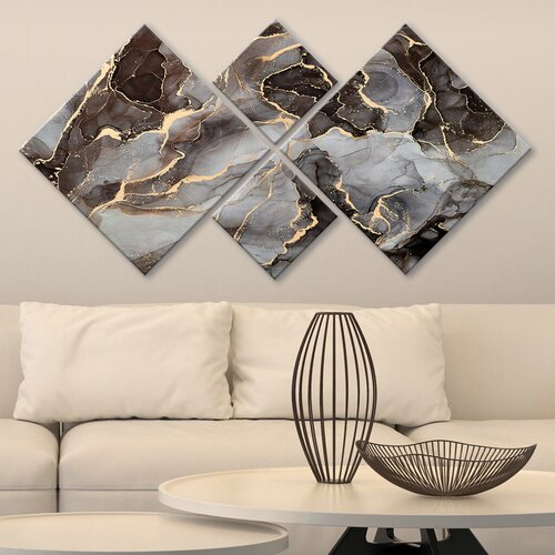 Wallity slika 4MDF1931783480, 60x115 cm, 4 dijela Cene