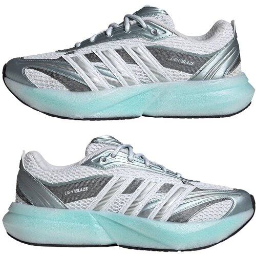 Adidas Nizke superge &amp;#039;LIGHTBLAZE&amp;#039; temno siva / meta / bela Slike