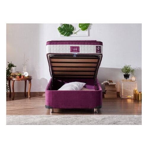 Hanah home Base za krevet, 100x38x200 cm, Ljubičasta Slike