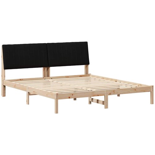 vidaXL konstrukcija postelje rjava 180 x 200 cm masivno borovo les, (5000084277) Cene