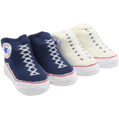 Converse čarape za bebe Chuck Infant Toddler Bootie 2PK LC0001-UW2 Slike