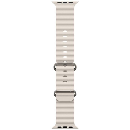 Hoco Silikonski remen za iWatch, 42/44/45/49mm, iWatch WA12, Bijeli Slike